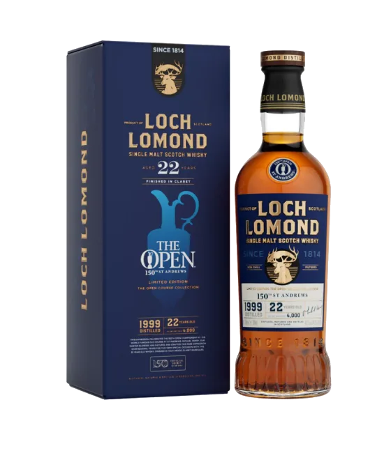 Loch Lomond The Open 22yo 1999 150th Anniversary Edition, fles bij slijterij t Bockje in Bathmen