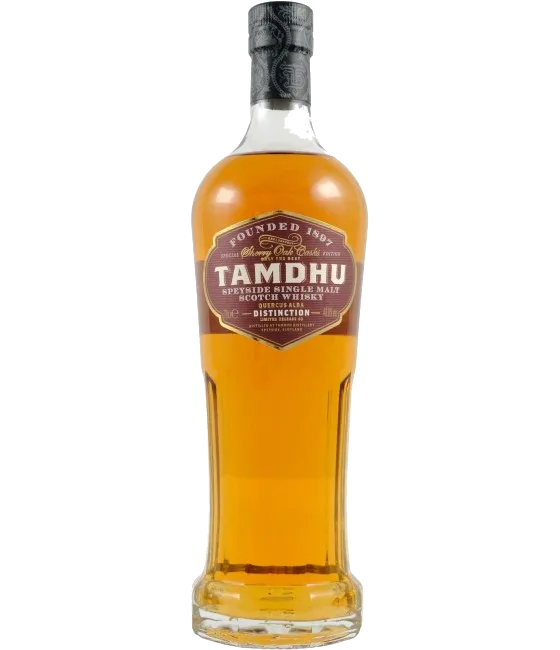 Tamdhu Speyside Distinction II, fles bij slijterij t Bockje in Bathmen