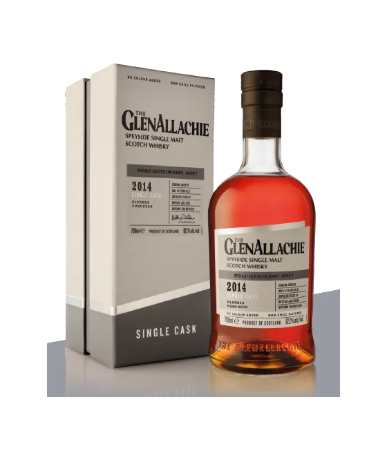 Glenallachie 10 Years Old Oloroso Puncheon 2014 Batch 7, fles bij slijterij t Bockje in Bathmen
