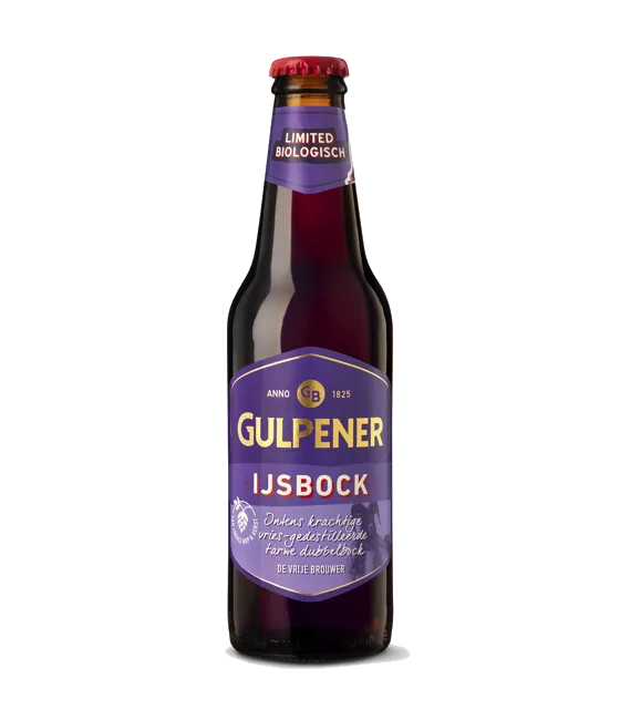 Gulpener IJsbock, fles bij slijterij t Bockje in Bathmen