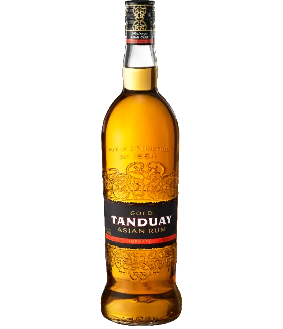Tanduay Gold, fles bij slijterij t Bockje in Bathmen