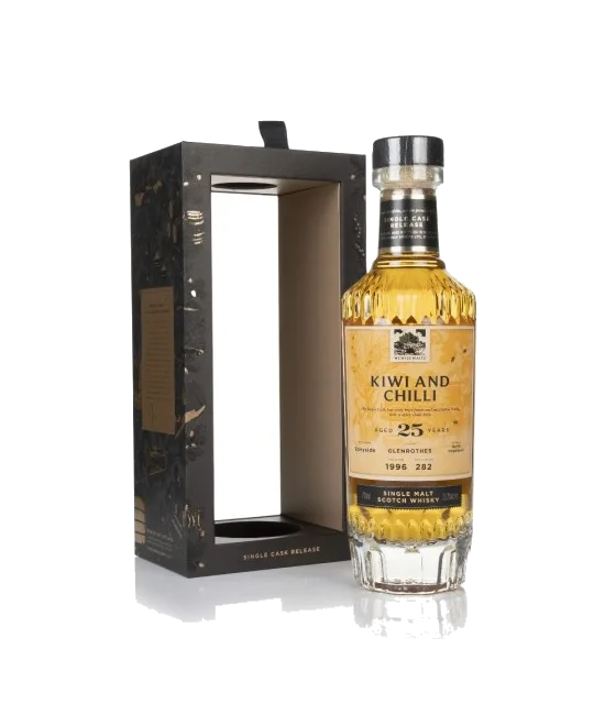 Wemyss Kiwi And Chilli Glenrothes 25 Years Vintage 1996, fles bij slijterij t Bockje in Bathmen