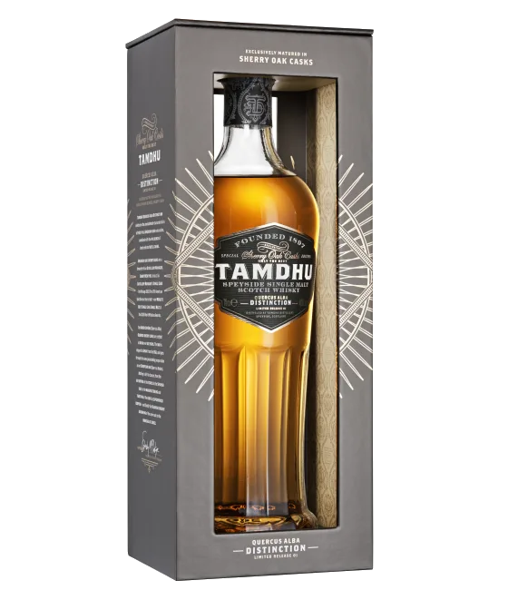 Tamdhu Distinction Quercus Alba, fles bij slijterij t Bockje in Bathmen
