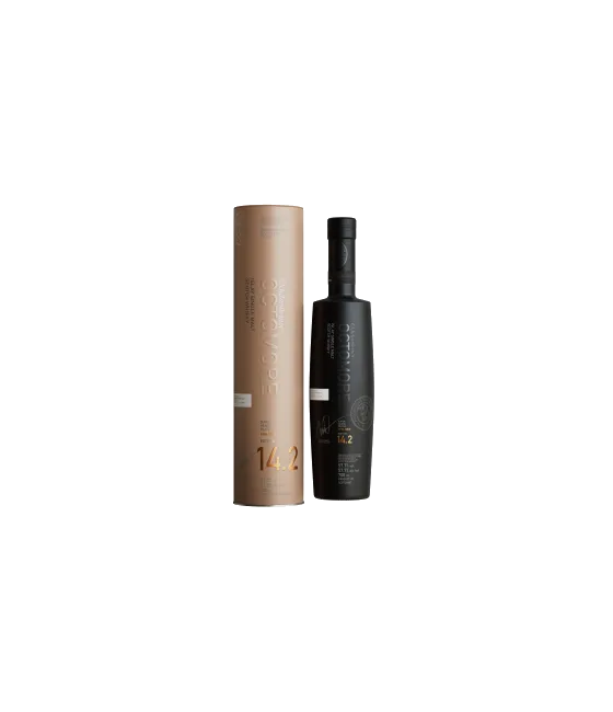 Bruichladdich Octomore Edition 14.2, fles bij slijterij t Bockje in Bathmen