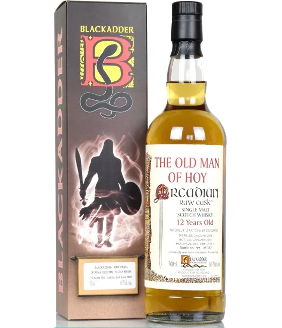 Blackadder Raw Cask The Old Man Of Hoy Orcadian 12 Years, fles bij slijterij t Bockje in Bathmen