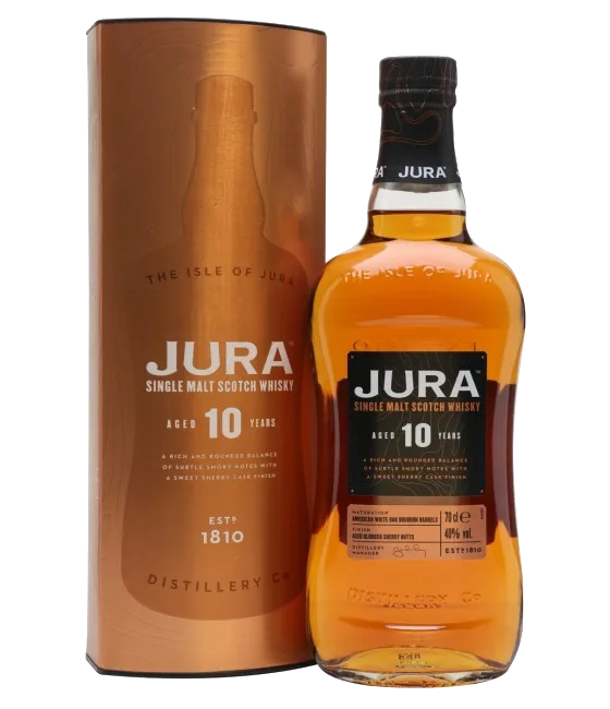 Jura 10 Years Old, fles bij slijterij t Bockje in Bathmen