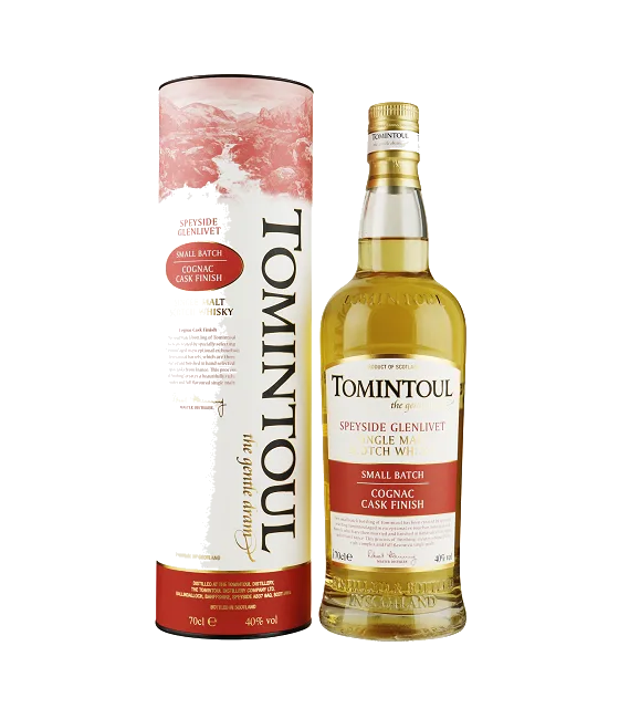 Tomintoul Single Malt Scotch Whisky Cognac Cask Finish