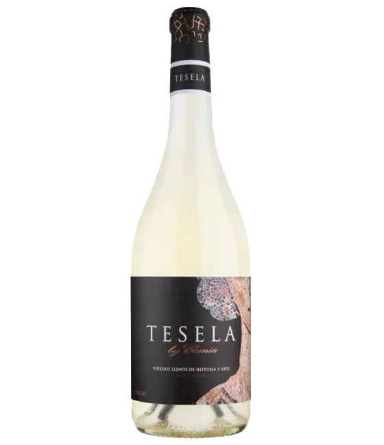 Tesela by Clunia Albillo, fles bij slijterij t Bockje in Bathmen