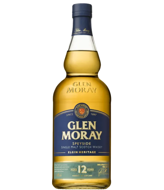 Glen Moray Whisky 12 Years Old, fles bij slijterij t Bockje in Bathmen