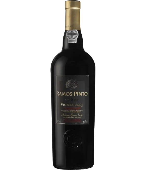Ramos Pinto Vintage Port 2003, fles bij slijterij t Bockje in Bathmen