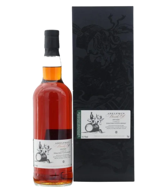 Adelphi Breath of Speyside 15 Years Old 2009, fles bij slijterij t Bockje in Bathmen