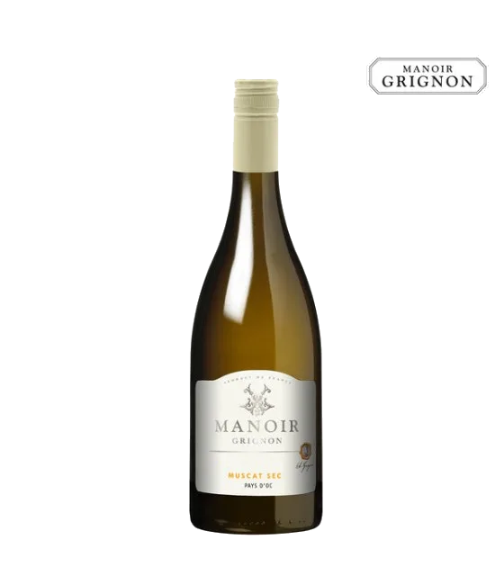 Manoir Grignon Muscat Sec, fles bij slijterij t Bockje in Bathmen