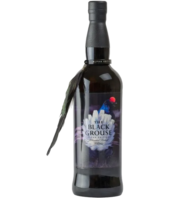The Black Grouse Alpha edition 70 cl, fles bij slijterij t Bockje in Bathmen