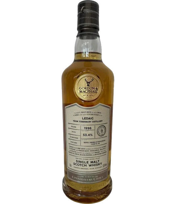 Gordon & MacPhail Ledaig 28 Years Old 1996, fles bij slijterij t Bockje in Bathmen