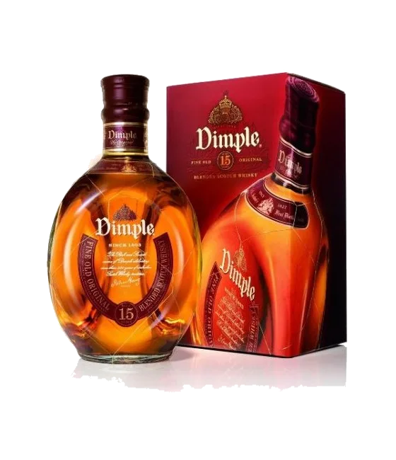Dimple 15Y, fles bij slijterij t Bockje in Bathmen