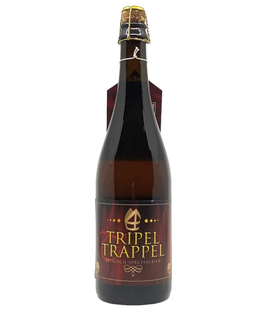 Tripel Trappel, fles bij slijterij t Bockje in Bathmen