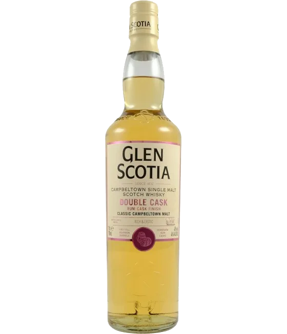Glen Scotia Double Cask Rum Finish, fles bij slijterij t Bockje in Bathmen