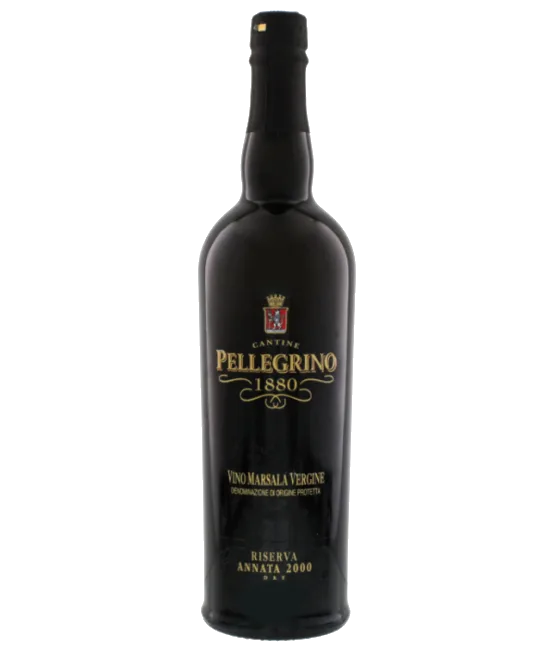 Pellegrino Marsala Dry Vergine, fles bij slijterij t Bockje in Bathmen