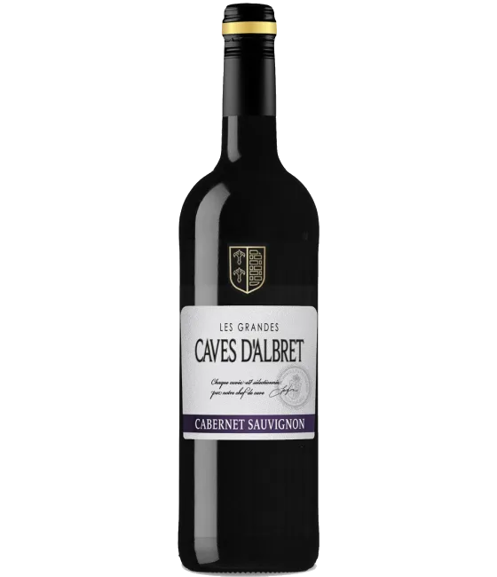 Caves d’Albret Merlot-Cabernet Sauvignon, fles bij slijterij t Bockje in Bathmen