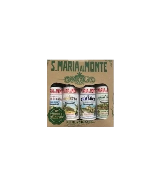 Santa Maria Al Monte GSV Miniatuur 4x5cl, fles bij slijterij t Bockje in Bathmen