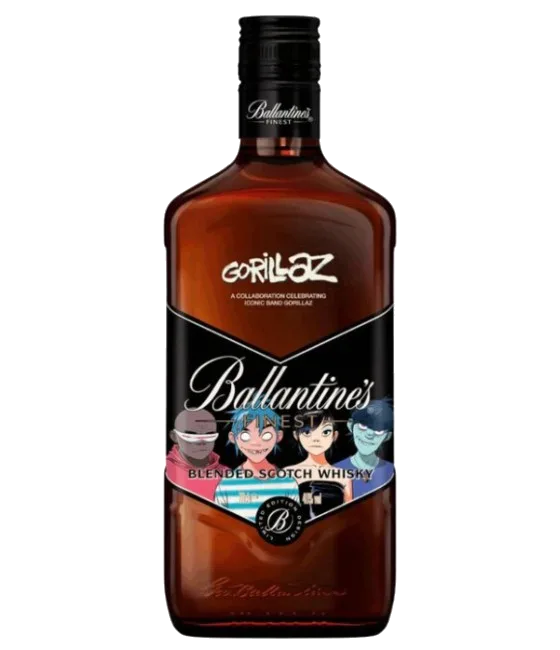 Ballantine’s Finest Gorillaz Edition, fles bij slijterij t Bockje in Bathmen