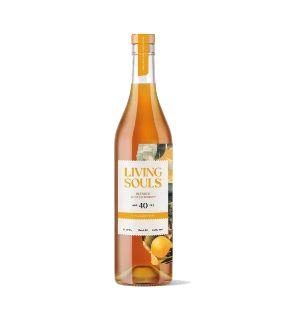 Living Souls 40Y Blended Whisky Batch #2, fles bij slijterij t Bockje in Bathmen