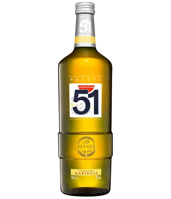 Pastis 51, fles bij slijterij t Bockje in Bathmen