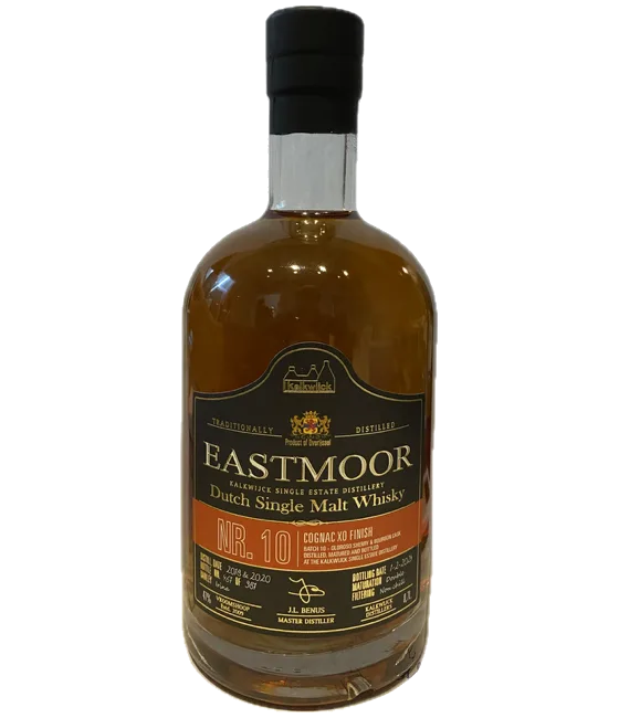Eastmoor Batch 10, fles bij slijterij t Bockje in Bathmen