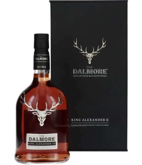 Dalmore King Alexander III, fles bij slijterij t Bockje in Bathmen