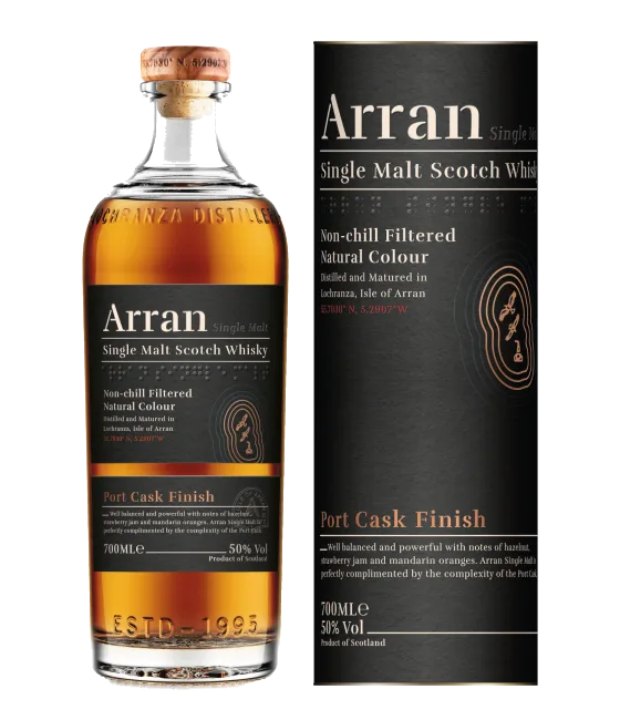 Arran Port Cask, fles bij slijterij t Bockje in Bathmen