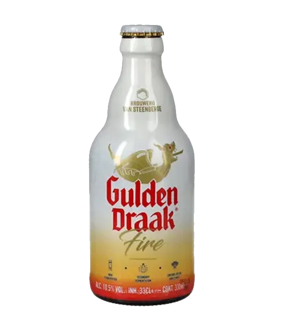 Gulden Draak Fire, fles bij slijterij t Bockje in Bathmen