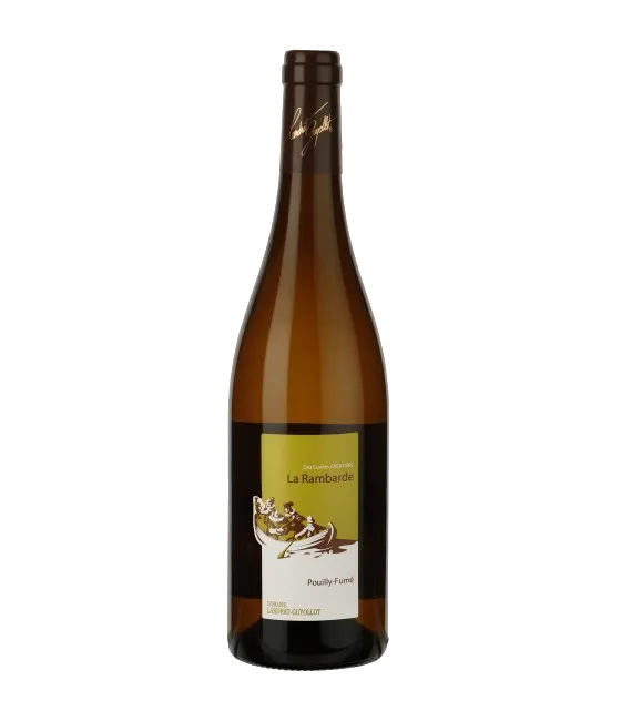 Domaine Landrat-Guyollot La Rambarde Pouilly-Fumé, fles bij slijterij t Bockje in Bathmen