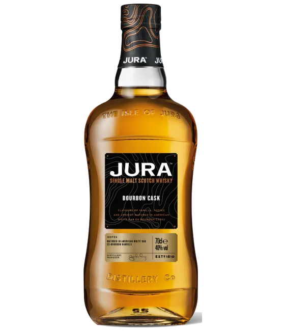 Jura Bourbon Cask, fles bij slijterij t Bockje in Bathmen