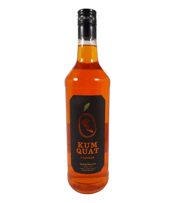 Mavromatis Kum Quat, fles bij slijterij t Bockje in Bathmen