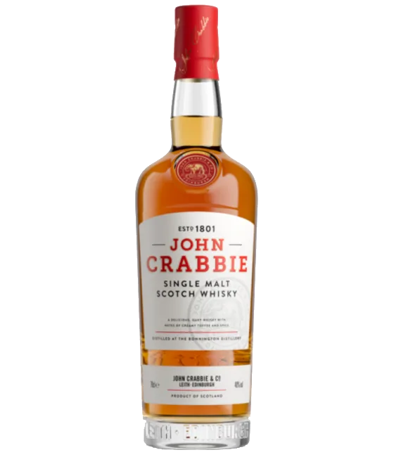 John Crabbie Virgin Oak Casks Matured, fles bij slijterij t Bockje in Bathmen