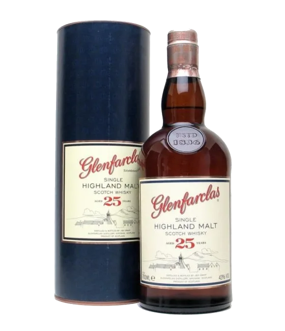 Glenfarclas 25 Years Old Single Speyside Single Maltwhisky, fles bij slijterij t Bockje in Bathmen