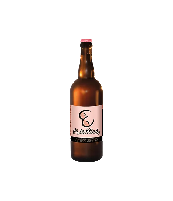 Klootzakske Hete Klinke, fles bij slijterij t Bockje in Bathmen
