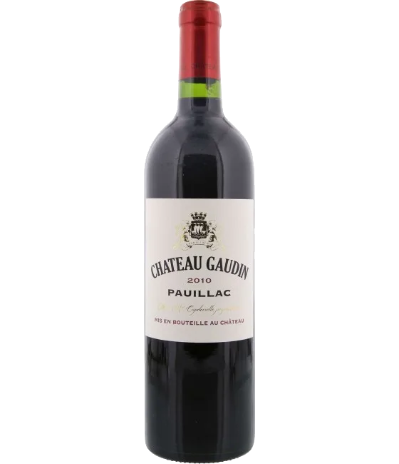 Chateau Gaudin Pauillac, fles bij slijterij t Bockje in Bathmen
