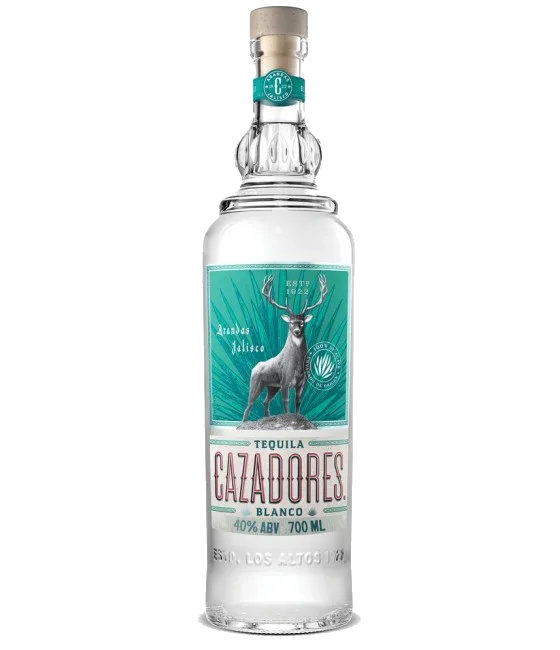 Cazadores Tequila Blanco, fles bij slijterij t Bockje in Bathmen