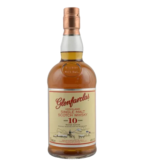 Glenfarclas 10Y Winter Edition, fles bij slijterij t Bockje in Bathmen