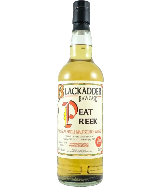 Blackadder Peat Reek 10 Years Old, fles bij slijterij t Bockje in Bathmen