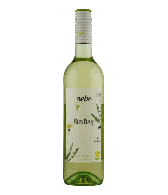 Rebe Riesling QBA Mosel Halbtrocken, fles bij slijterij t Bockje in Bathmen