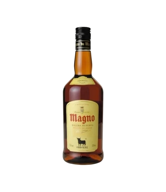 Osborne Magno Brandy, fles bij slijterij t Bockje in Bathmen