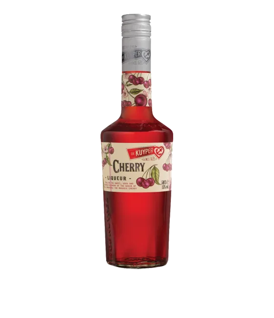 De Kuyper Cherry, fles bij slijterij t Bockje in Bathmen
