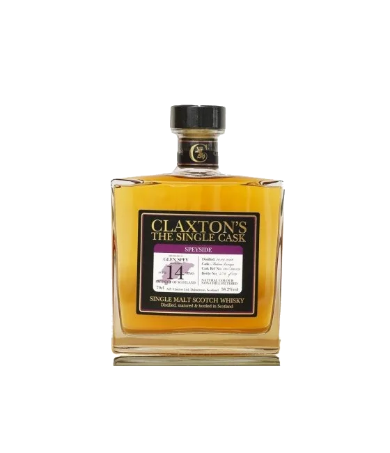 Claxton’s Glen Spey 14 Years Old 2006, fles bij slijterij t Bockje in Bathmen