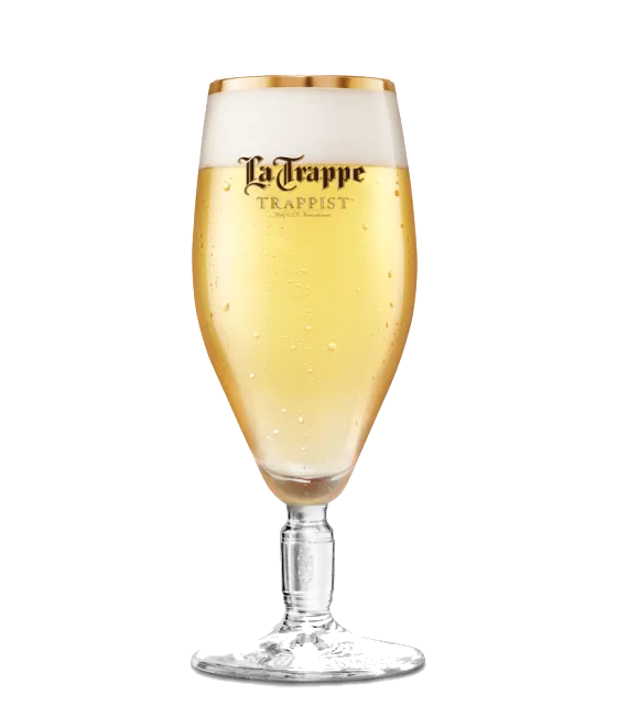 La Trappe Trappist Voetglas 30cl, fles bij slijterij t Bockje in Bathmen