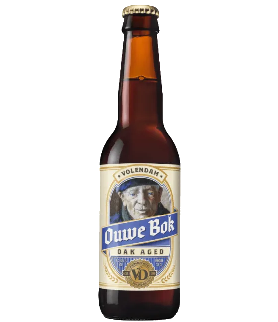 Volendam Ouwe Bock Oak Aged, fles bij slijterij t Bockje in Bathmen
