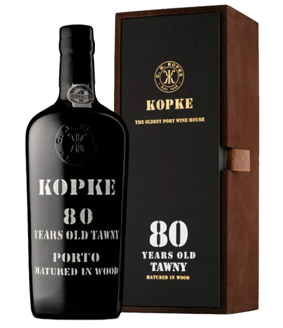 Kopke 80 Years Old Tawny Port, fles bij slijterij t Bockje in Bathmen