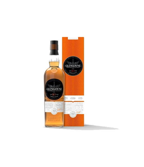 Glengoyne 10 Years Highland Single Malt Scotch Whisky, fles bij slijterij t Bockje in Bathmen