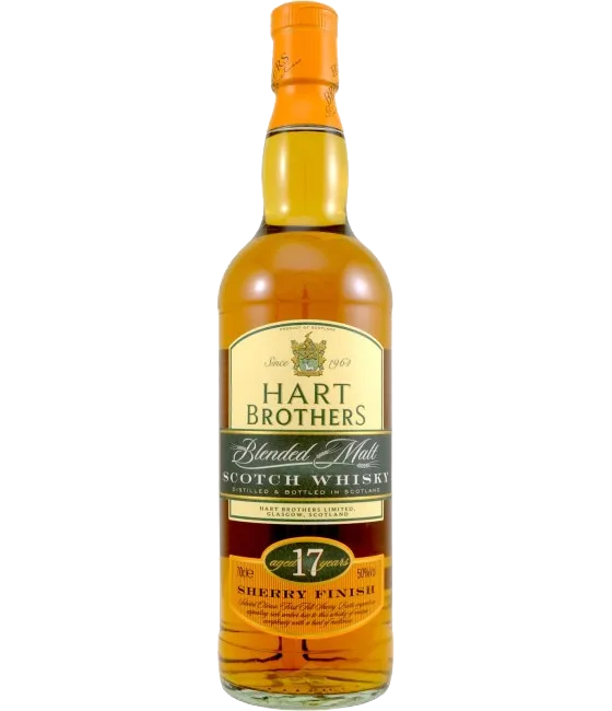 Hart Brothers 17 Years Old Blended Malt Sherry Finish, fles bij slijterij t Bockje in Bathmen